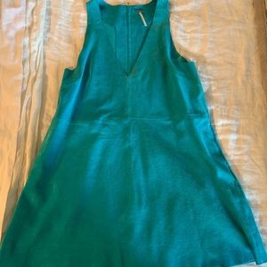 Free people Retro Love suede leather dress